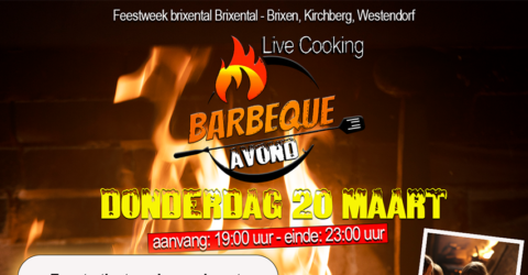 Live Cooking BBQ Avond – Do. 20 Maart ’25 – Westendorf